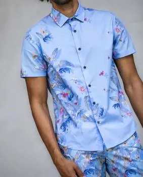 Летняя рубашка George Lords of Harlech, цвет george summertime