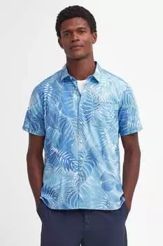 Летняя рубашка из Корнуолла Barbour, синий