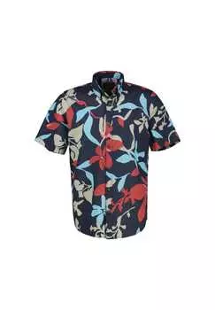 Летняя рубашка в гавайском стиле Lerros, синий