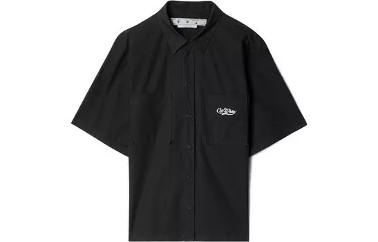 Летняя рубашка Wave Off Off-White, черный