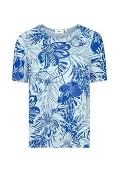 Летняя синяя рубашка Elanza, синий