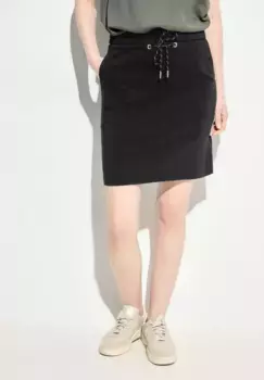 Летняя юбка Cecil в спортивном стиле, черный