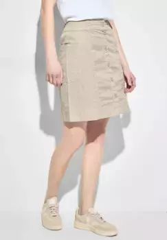 Летняя юбка Cecil в стиле Paper Touch, бежевый