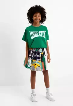 Летняя юбка Gulliver с крутым принтом по всей поверхности, цвет Mehrfarbig