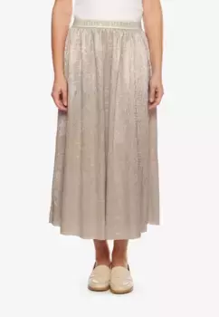 Летняя юбка Le Temps Des Cerises блестящего дизайна, розовый