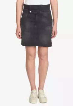 Летняя юбка Le Temps Des Cerises "CALLAS" с высоким поясом, черный