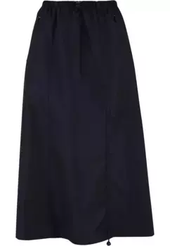 Летняя юбка URBAN CLASSICS " Urban Classics Women's Ladies Ripstop Parachute Midi Shirt" (1 шт.), черный