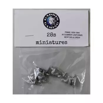 Летняя униформа FIN для минометов и экипажа, WWII Miniatures - Finland - Artillery (28mm)