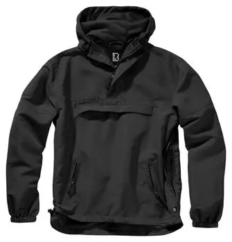 Летняя Ветровка-анорак Brandit, черный
