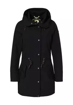 Летняя ветрозащитная непромокаемая парка для женщин WELLENSTEYN, цвет Black Black