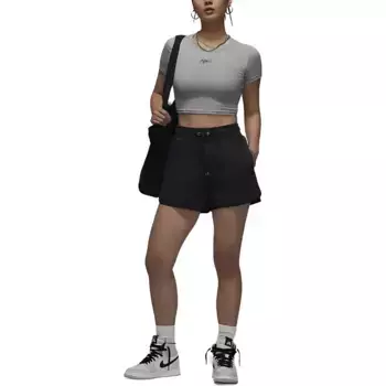 Летные повседневные шорты женские черные Jordan