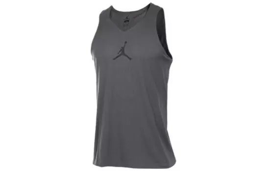 Летный майка мужская серый Jordan, серый