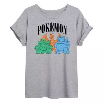 Летящая футболка Pokemon Group для юниоров Licensed Character