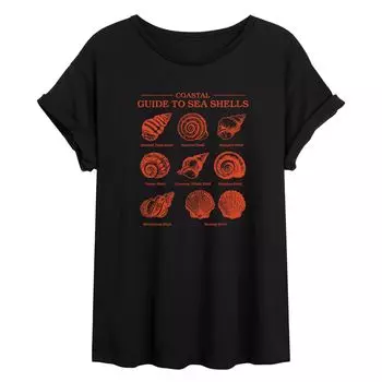 Летящая футболка Sea Shells для юниоров по прибрежному полю Licensed Character