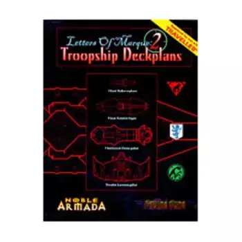 Letters of Marque #2 - Troopship Deckplans, Fading Suns, мягкая обложка