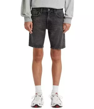 Levi's 412 Slim Fit 9Джинсовые шорты с внутренним швом, серый