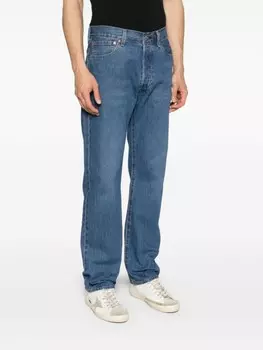 Levi's 501 джинсы прямого покроя со средней посадкой, синий