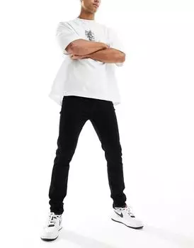 Levi's – 519 – Черные джинсы очень узкого кроя