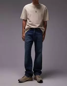 Levi's – 555 – Легкие джинсы темного цвета, свободного прямого кроя.