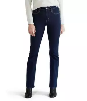Levi's 725 High Rise 32Джинсы Bootcut по внутреннему шву, синий