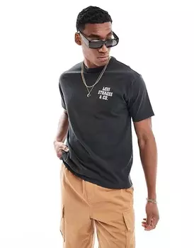 Levi's - Архив - Черная футболка с винтажным логотипом