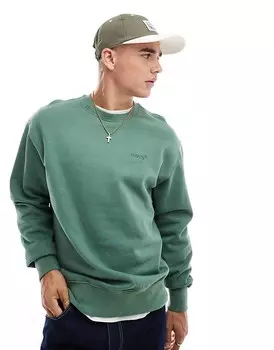 Levi's – Authentic – зеленая толстовка с логотипом