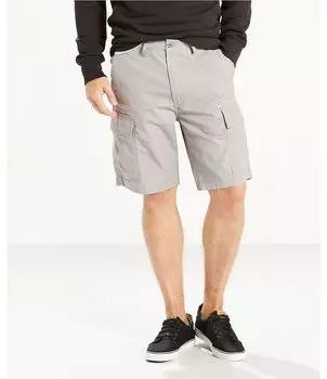 Levi's Carrier Twill 9,5Шорты-карго по внутреннему шву, серый