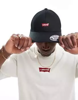 Levi's Черная кепка с небольшим логотипом