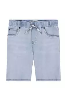 Levi's Детские джинсовые шорты LVB SKINNY DOBBY SHORT, синий
