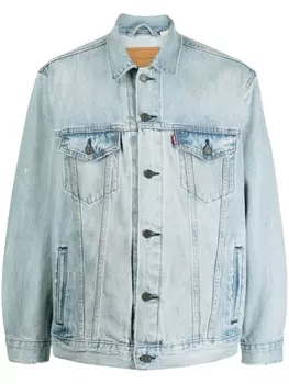 Levi's джинсовая куртка-рубашка, синий