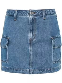 Levi's джинсовая юбка карго, синий
