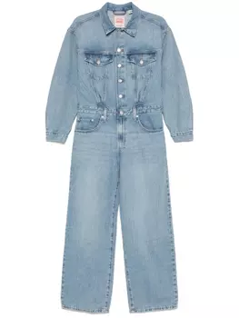 Levi's джинсовый комбинезон, синий