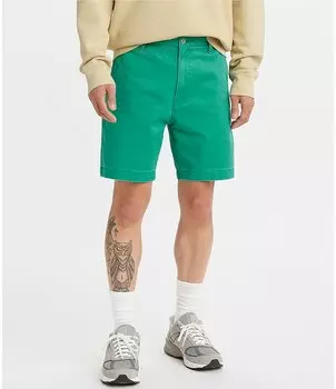 Levi's Elastic-Waist XX Easy 10шорты чинос с внутренним швом, зеленый
