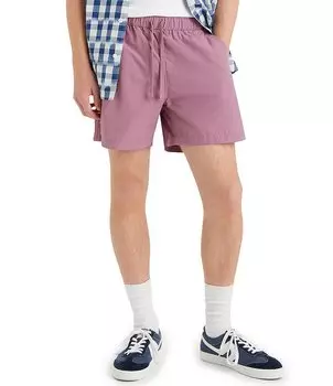 Levi's Elastic Waist XX Easy 6Однотонные шорты чинос с внутренним швом, розовый