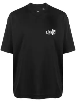 Levi's футболка с логотипом, черный