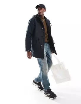 Levi's – Harrison – Черная парка с капюшоном