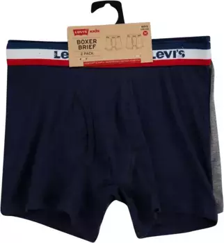Levi's Kids боксеры "SPORTSWEAR LOGO BOXER BRIEF" (2 шт.), для МАЛЬЧИКОВ, синий