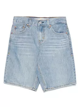 Levi's Kids джинсовая рубашка, синий