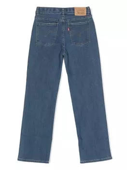 Levi's Kids широкие джинсы с пятью карманами, синий