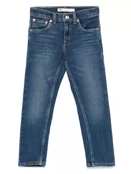 Levi's Kids узкие джинсы, синий