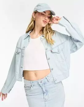 Levi's – легкая джинсовая куртка дальнобойщика голубого цвета