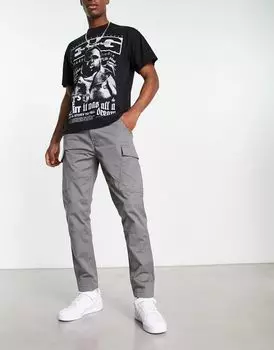 Levi's - Lo Ball - Серые брюки-карго с карманами
