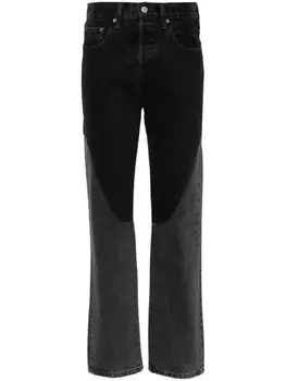 Levi's прямые джинсы 501, черный