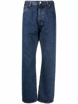 Levi's прямые джинсы 501, синий