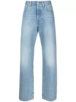 Levi's прямые джинсы 501, синий