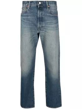 Levi's прямые джинсы средней посадки, синий