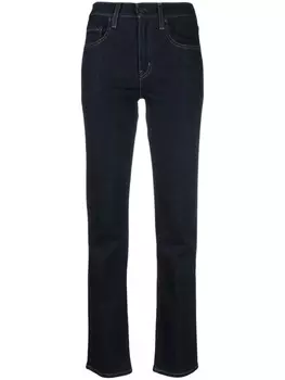 Levi's прямые джинсы средней посадки, синий