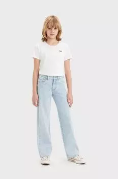 Levi's Широкие детские джинсы., синий