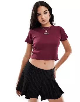 Levi's – Sporty – Белая футболка с вышитым маленьким логотипом