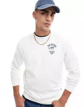 Levi's – толстовка кремового цвета с логотипом College